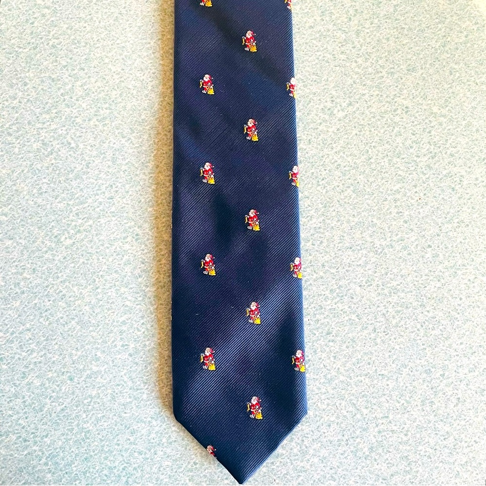 Vintage Santa Sakowitz Tie